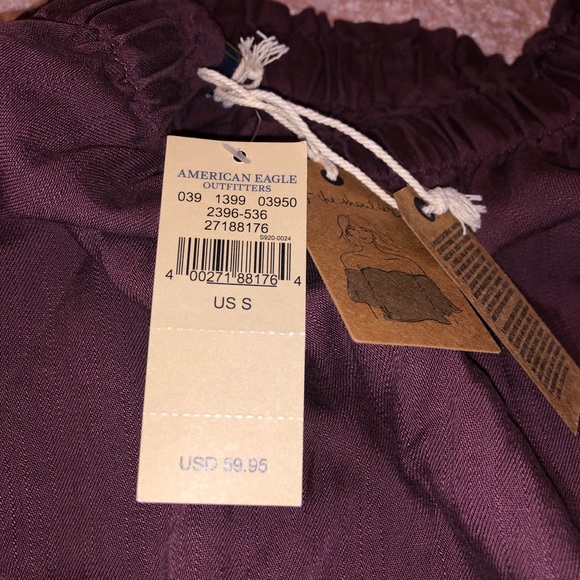 AMERICAN EAGLE OUTFITTERS Burgundy Dress - Picture 2 of 2